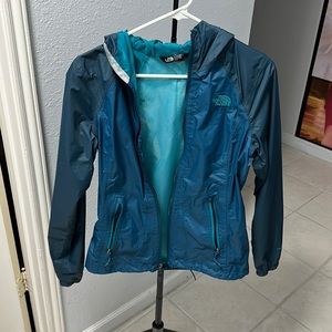 North face rain coat
